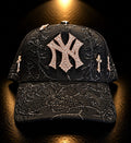 AB Hats "NY Thorned 24k Rose Gold"