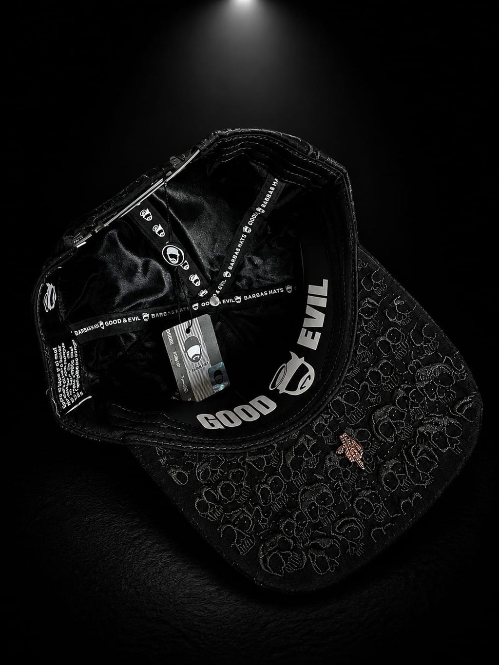 Barbas Hats "BBB Hand Skull"