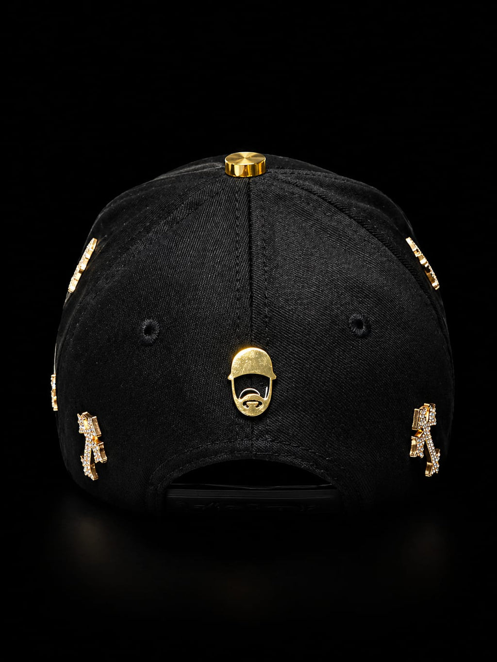 Barbas Hats B Cross 24k Rose Gold PLATED