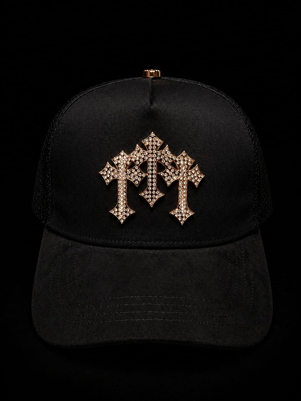 Barbas Hats Chrome Gold 24K PLATED