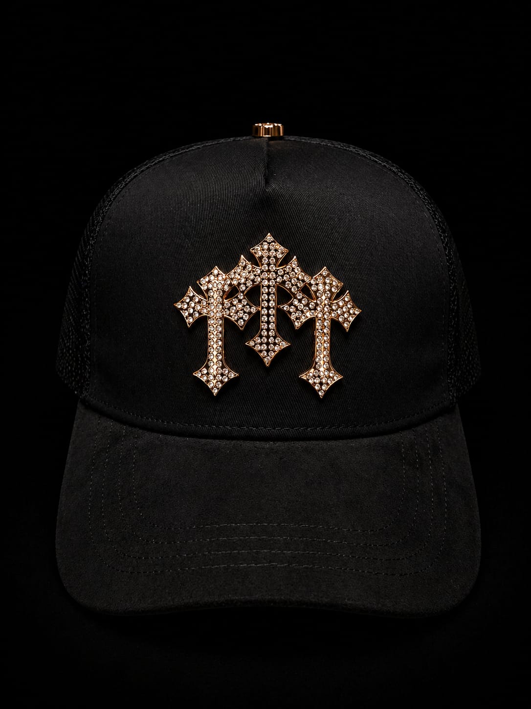 Barbas Hats Chrome Gold 24K PLATED