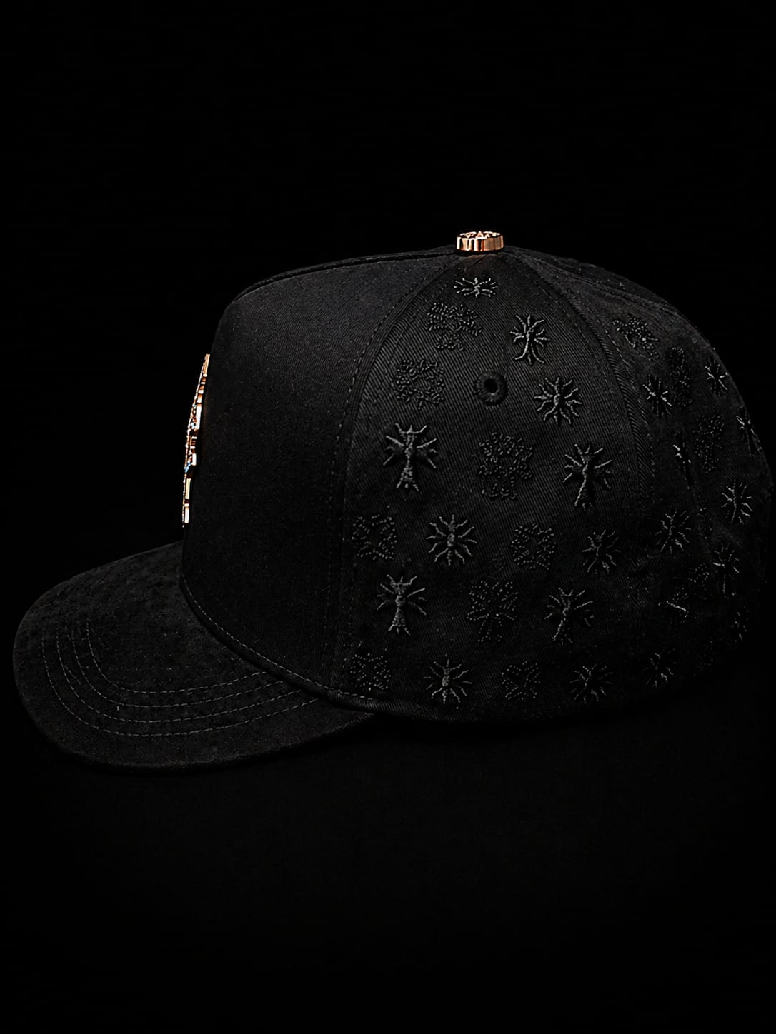 Barbas Hats Chrome Gold 24K PLATED