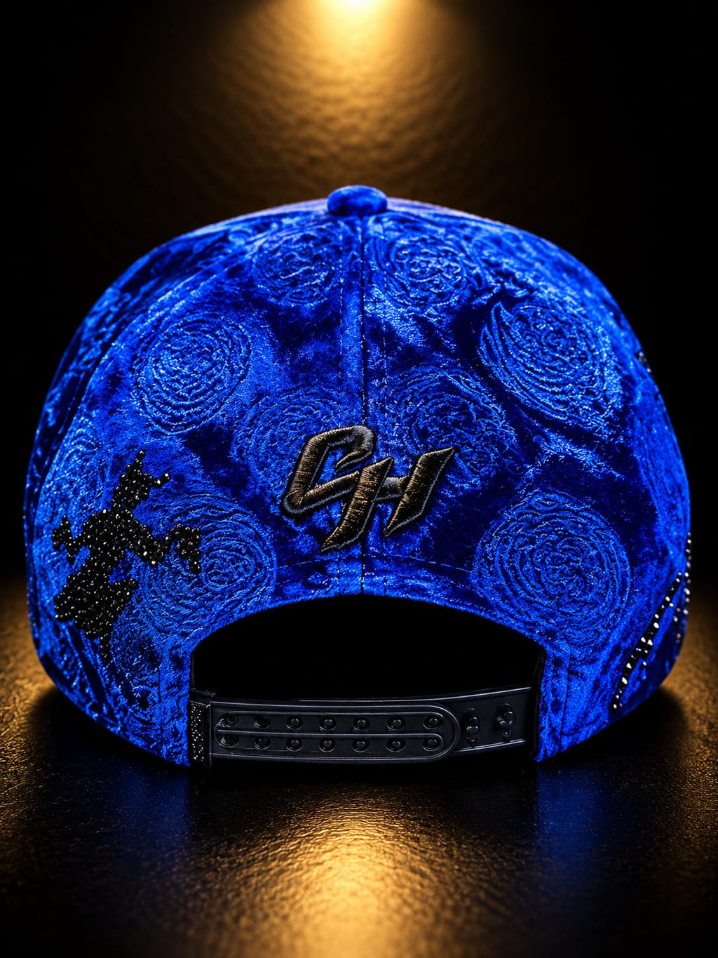 Chucky Hats "Lucifer Blue Velvet"