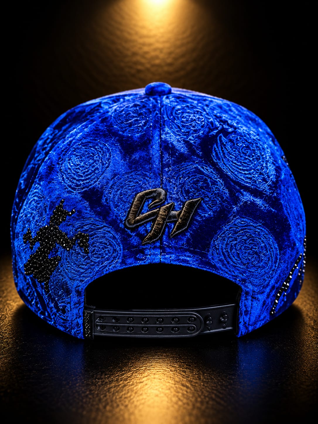 Chucky Hats "Lucifer Blue Velvet"