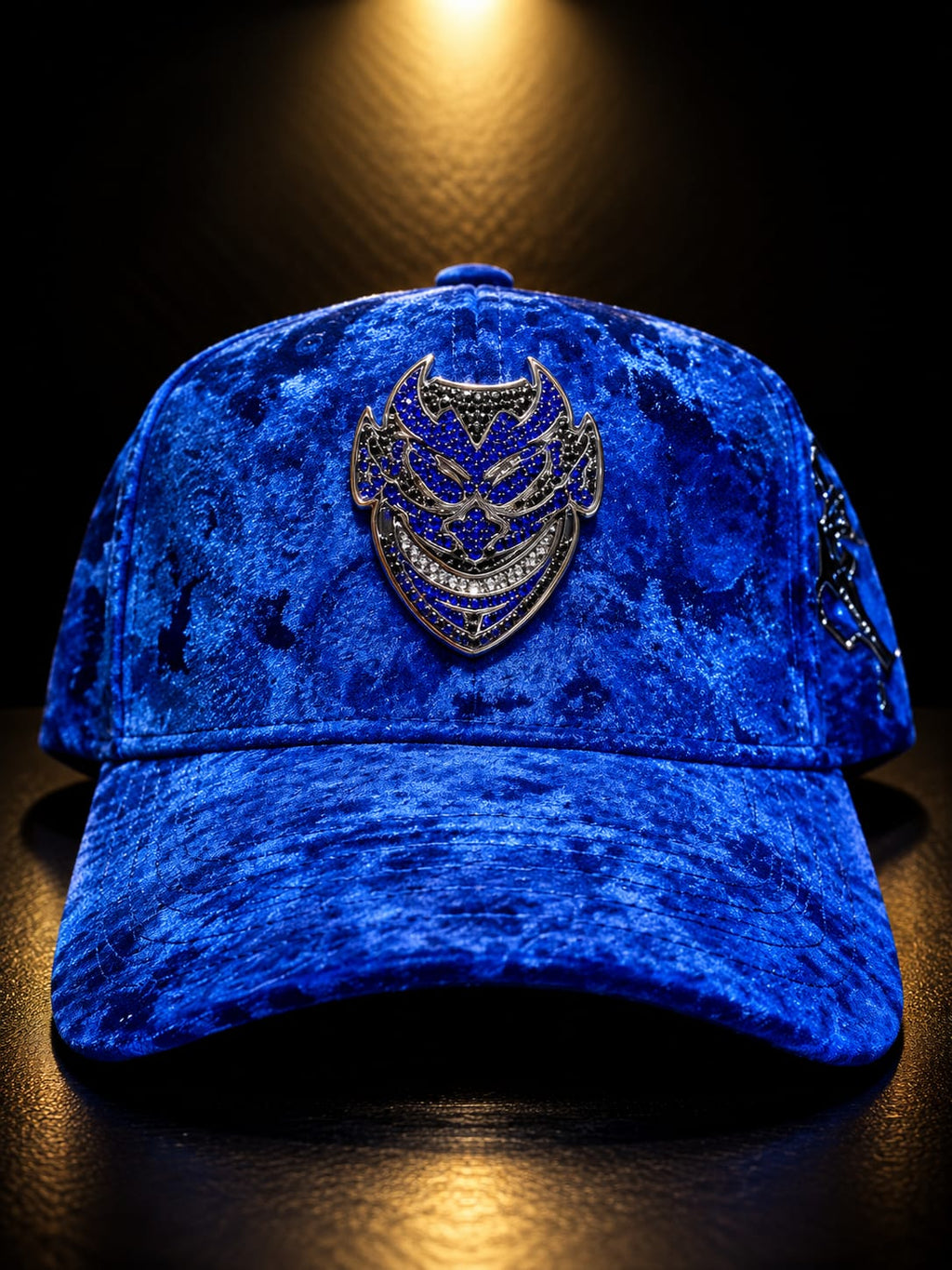 Chucky Hats "Lucifer Blue Velvet"