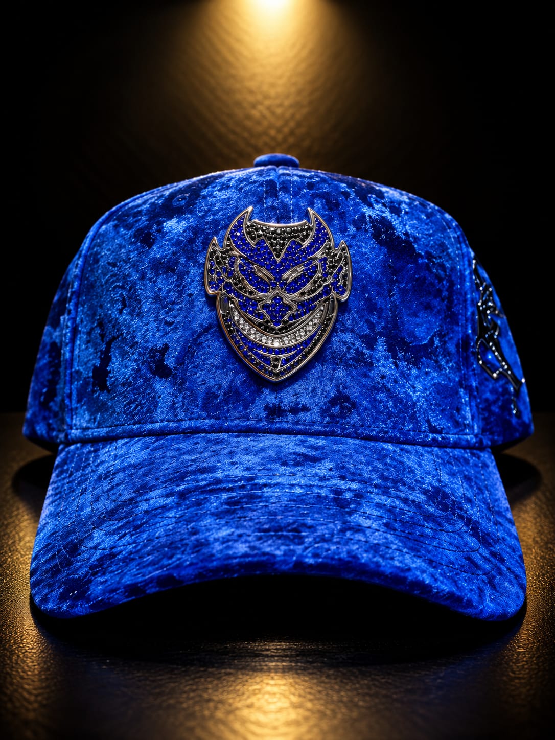 Chucky Hats "Lucifer Blue Velvet"