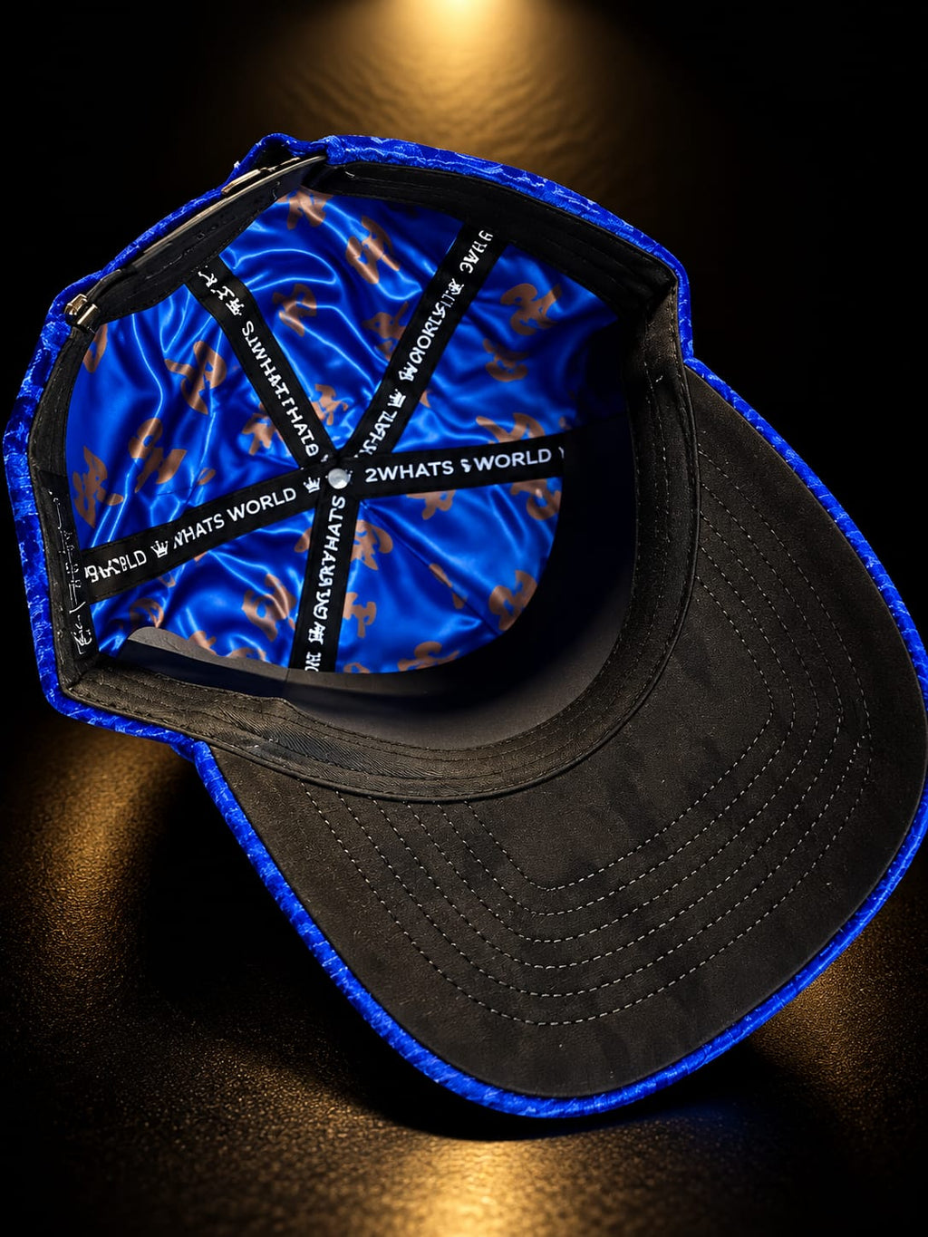 Chucky Hats "Lucifer Blue Velvet"