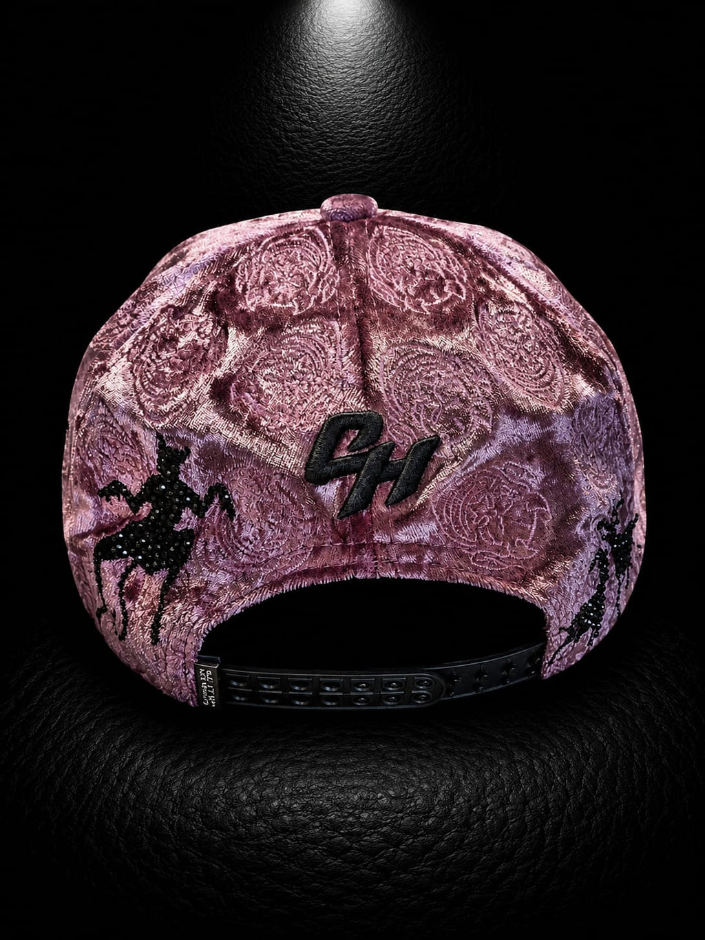Chucky Hats "Lucifer Pink Velvet"