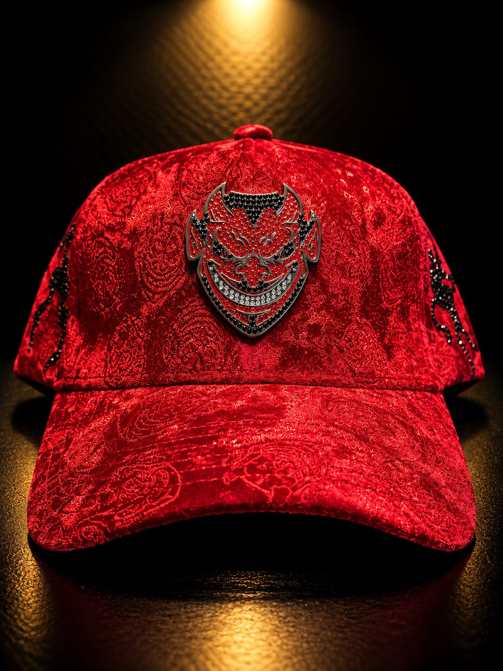 Chucky Hats "Lucifer Red Velvet"