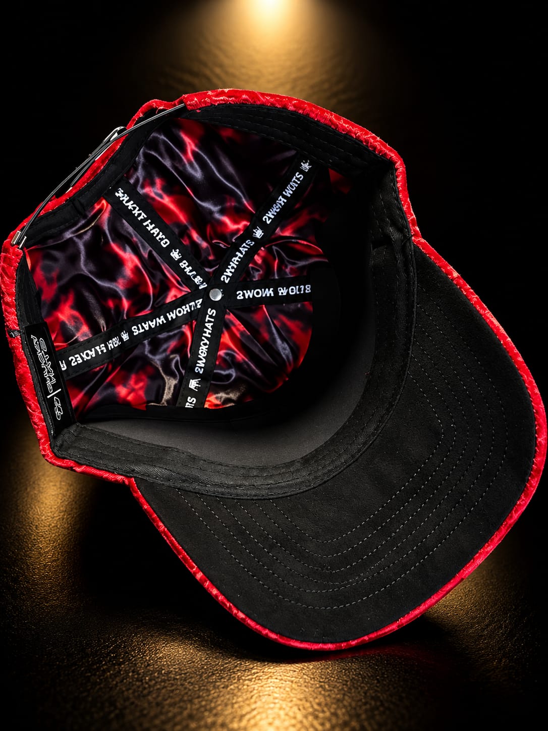 Chucky Hats "Lucifer Red Velvet"
