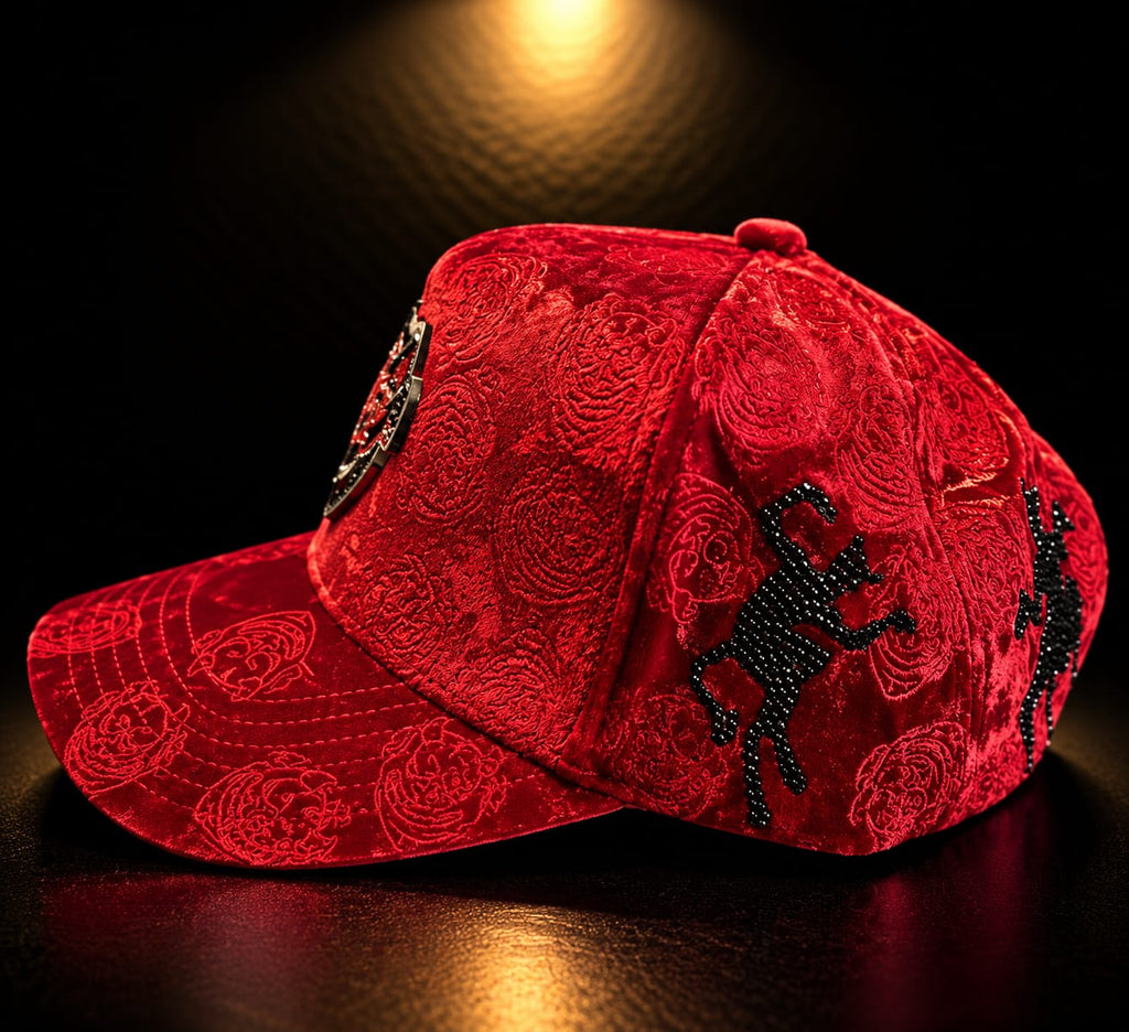 Chucky Hats "Lucifer Red Velvet"