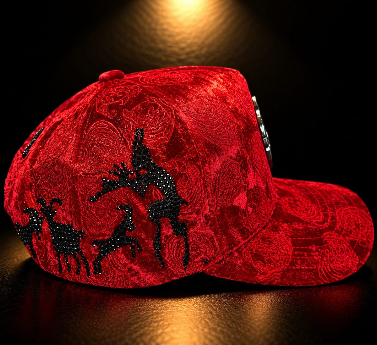Chucky Hats "Lucifer Red Velvet"