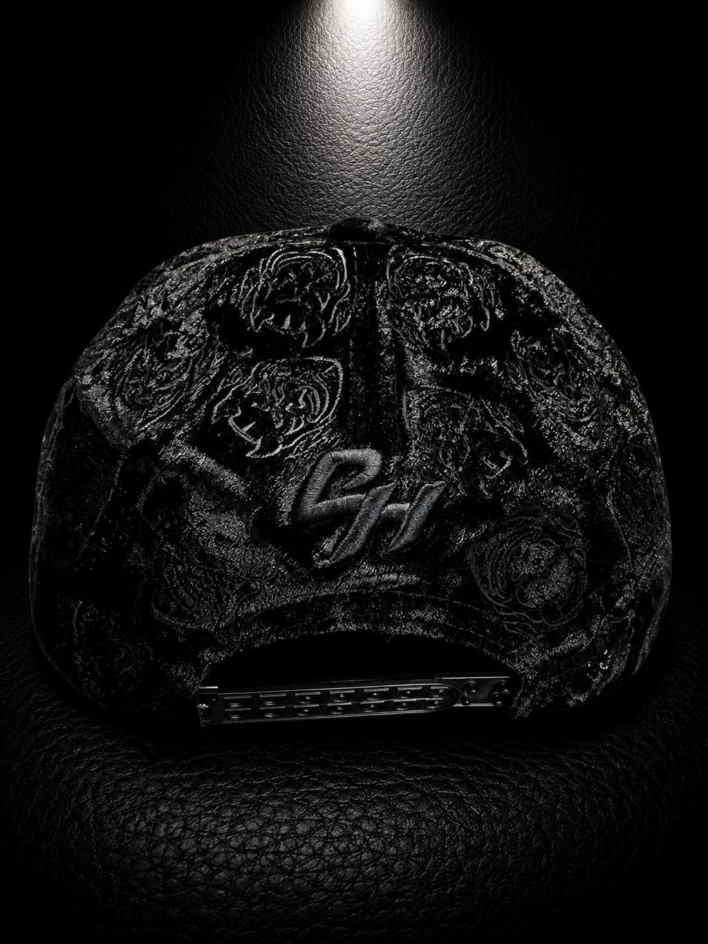 Chucky Hats "Lucifer Total Black Velvet"