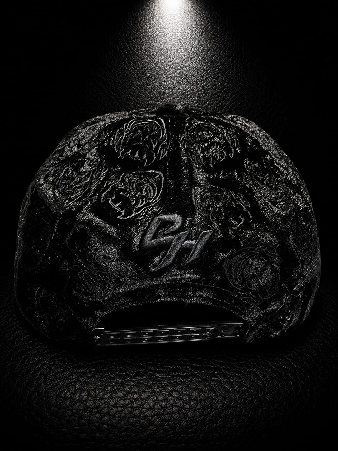 Chucky Hats "Lucifer Total Black Velvet"