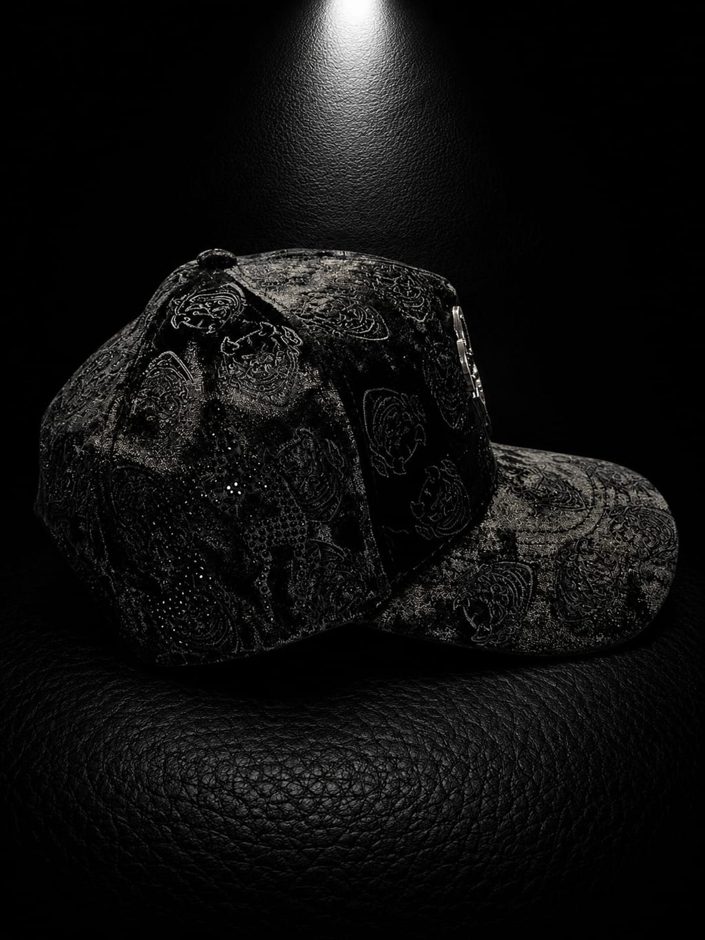 Chucky Hats "Lucifer Total Black Velvet"