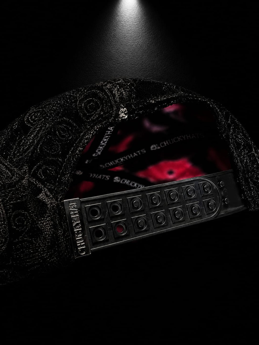 Chucky Hats "Lucifer Total Black Velvet"