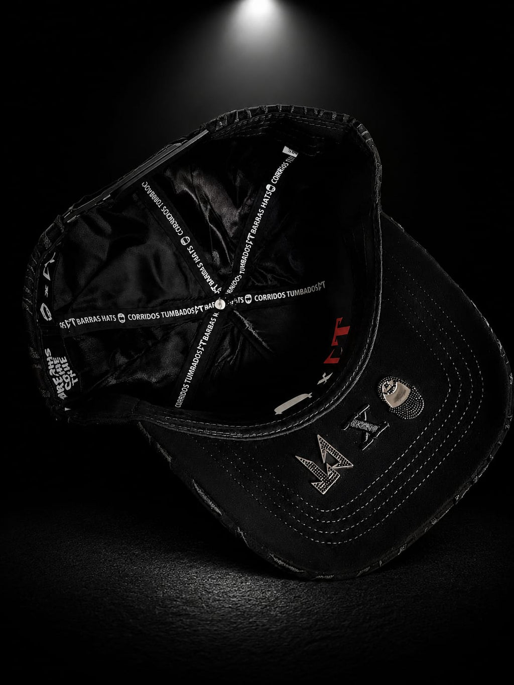 EL BARBAS HATS x CT "ROCKSTAR BLACK EDITION"