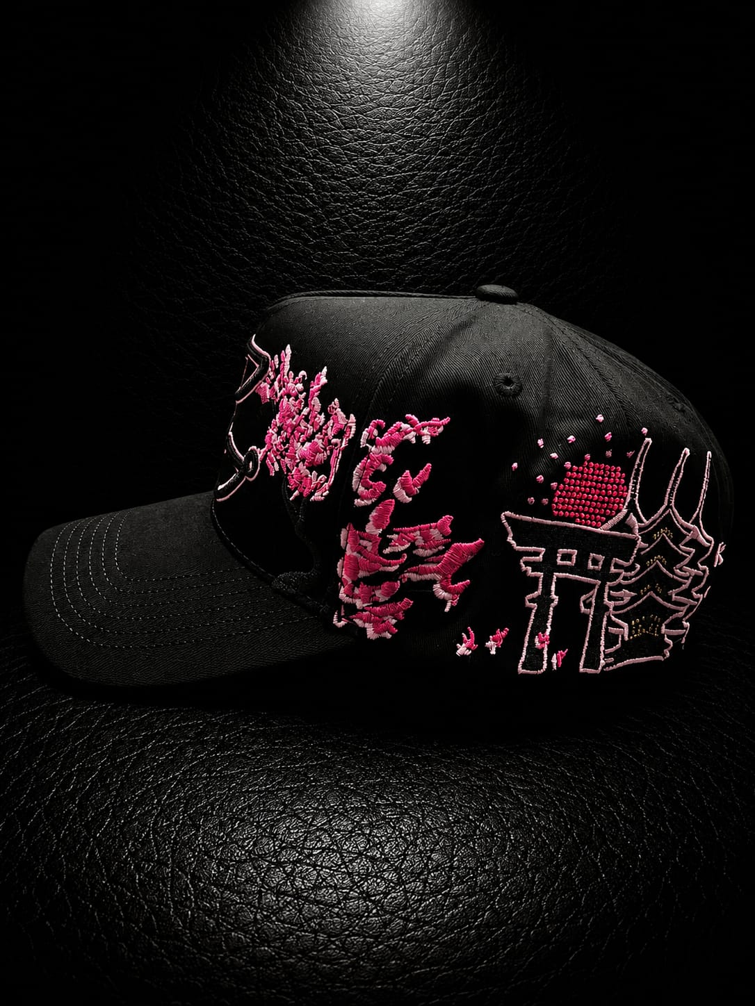 OffTop Caps "Sakura Black"