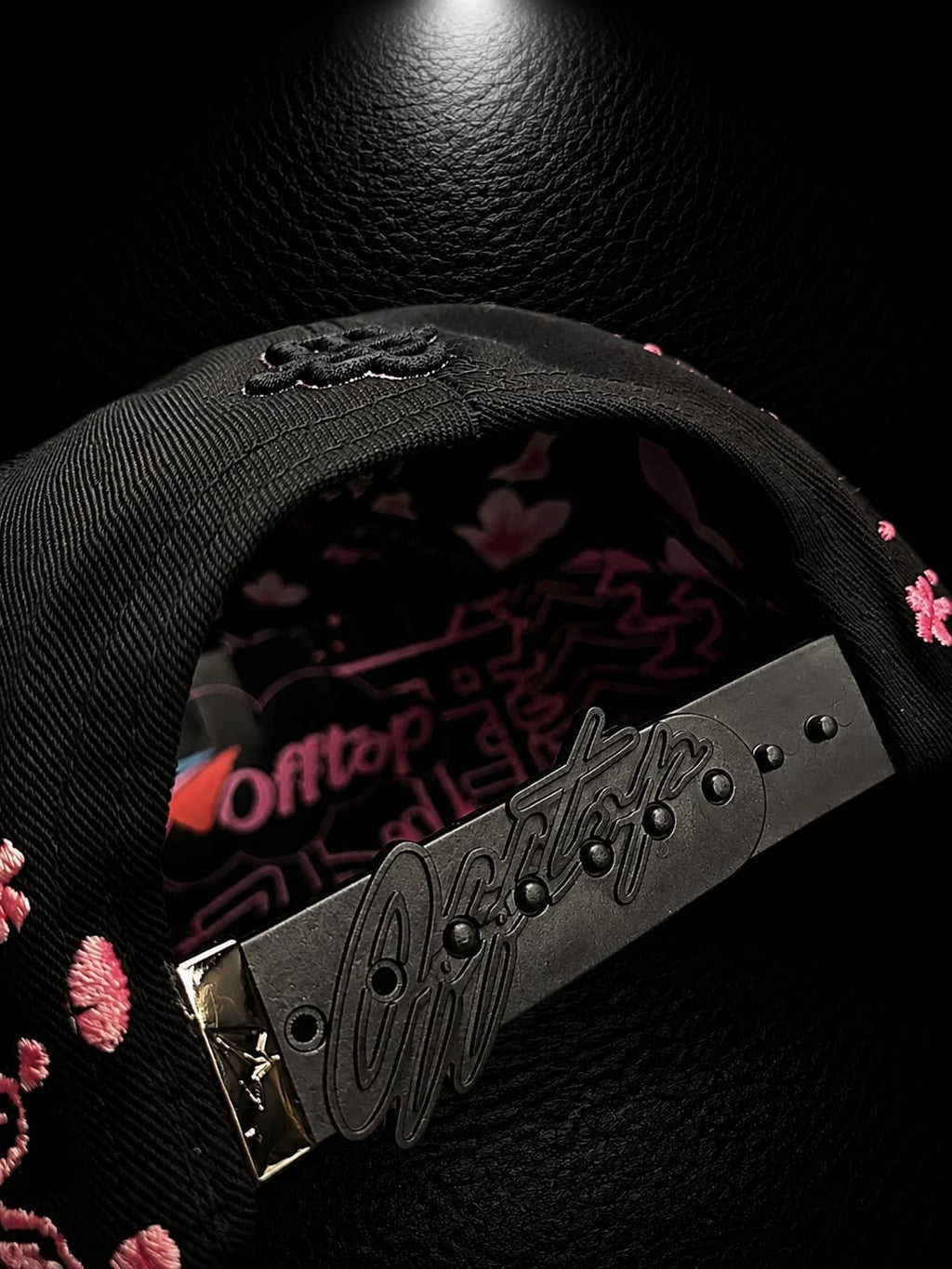 OffTop Caps "Sakura Black"