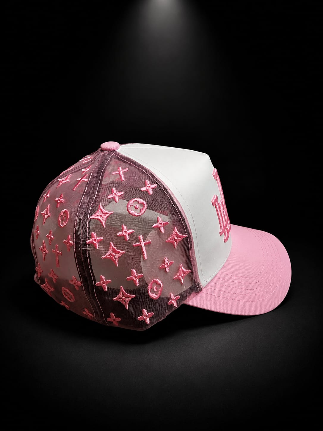 RUDE AWAKENINGS "LALALA PINK MONOGRAM"